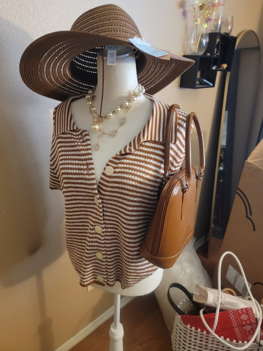 Woven BEACH HAT, Shade & Shore
